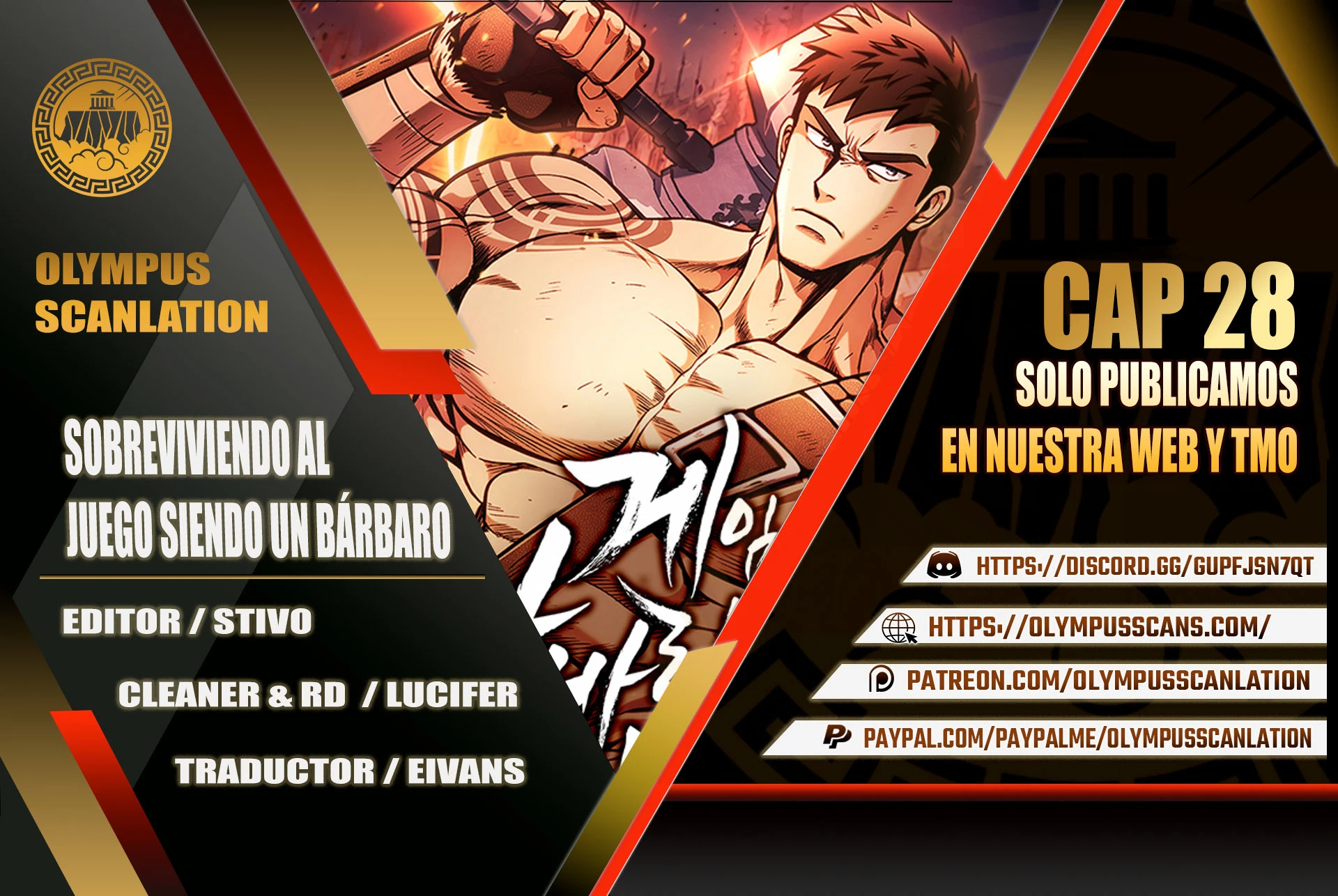 Sobreviviendo al Juego Siendo un Barbaro (Bjorn el bárbaro) Capítulo 28 - Page 1