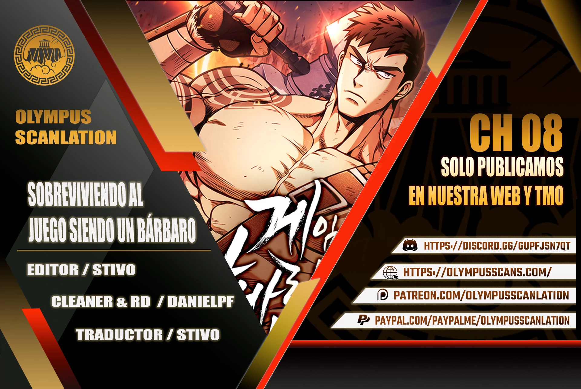 Sobreviviendo al Juego Siendo un Barbaro (Bjorn el bárbaro) Capítulo 8 - Page 1