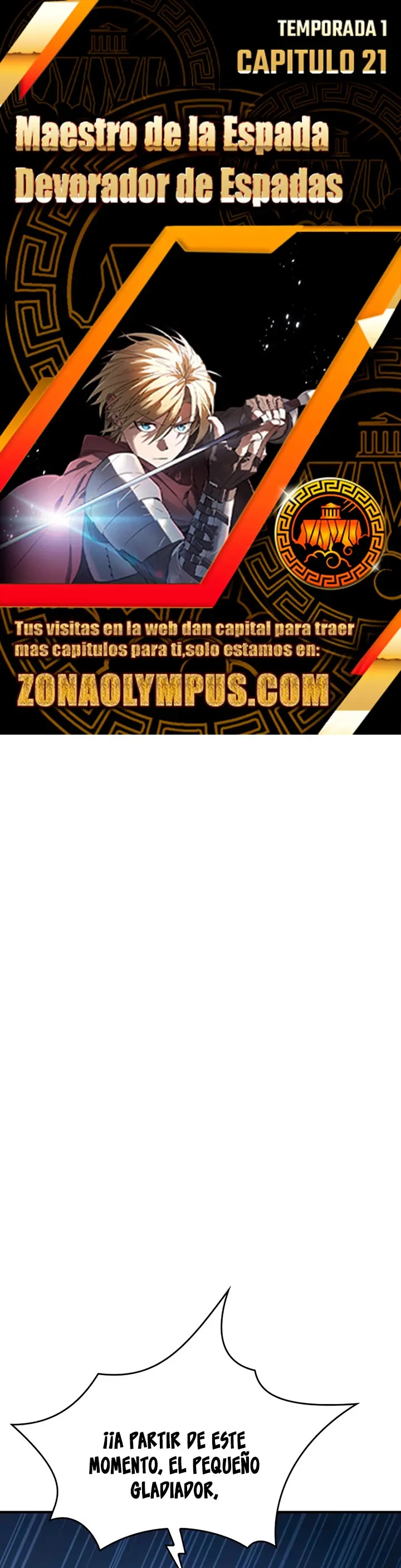 Maestro de la espada devorador de espadas Capítulo 21 - Page 1