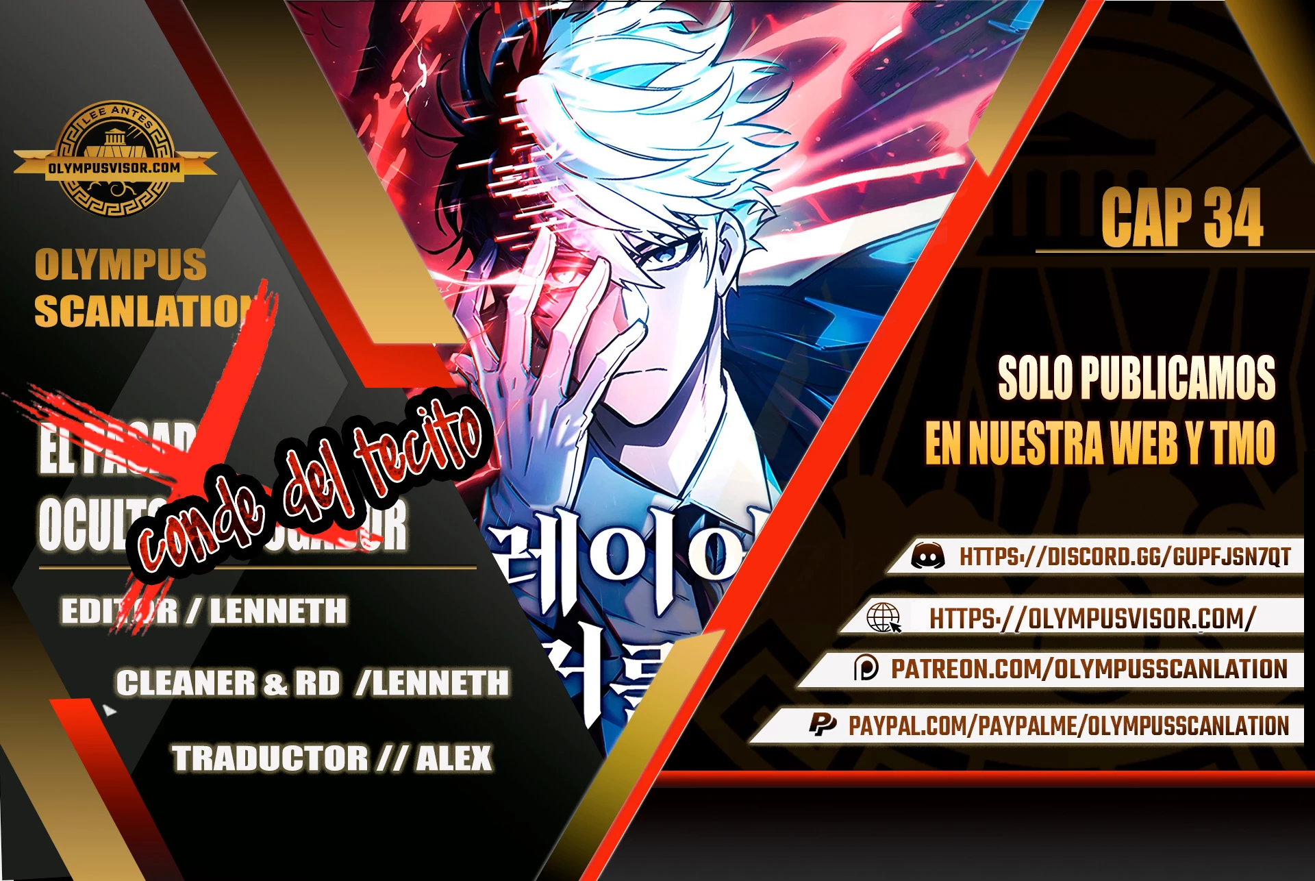 el pasado oculto del jugador Capítulo 34 - Page 1