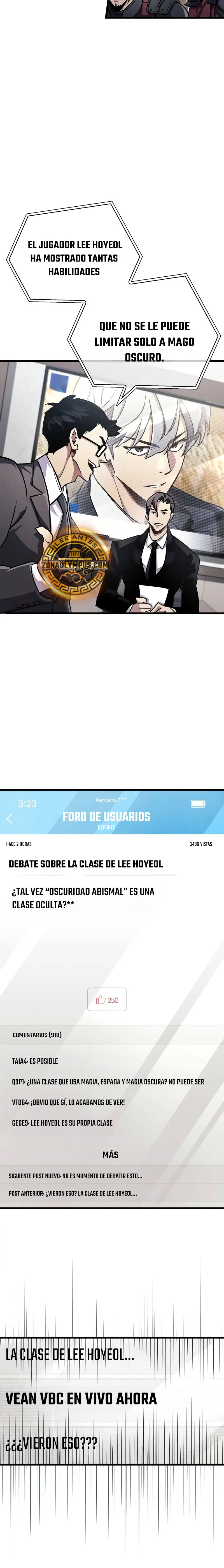 el pasado oculto del jugador Capítulo 78 - Page 36