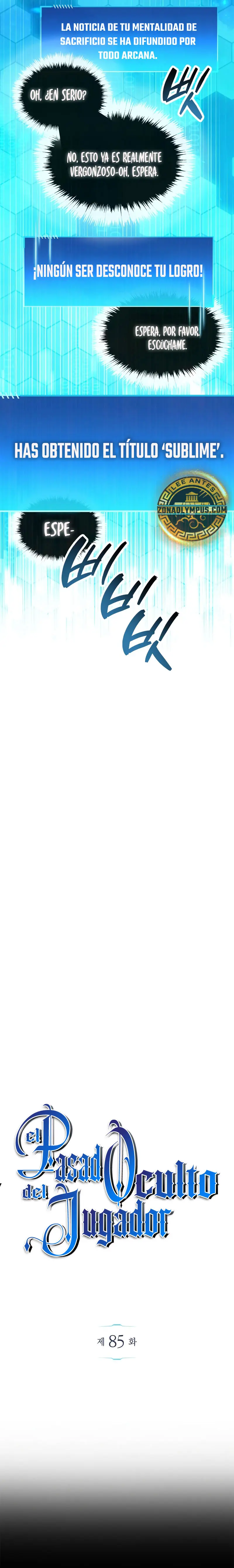 el pasado oculto del jugador Capítulo 85 - Page 15