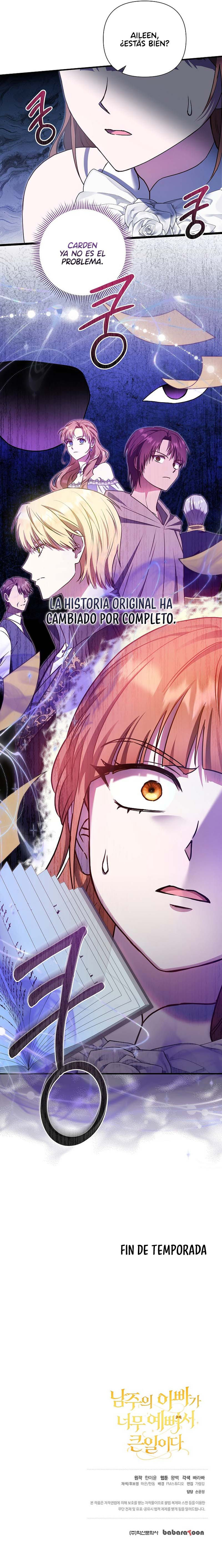 Es un gran problema porque el padre del protagonista es muy lindo Capítulo 50 - Page 9