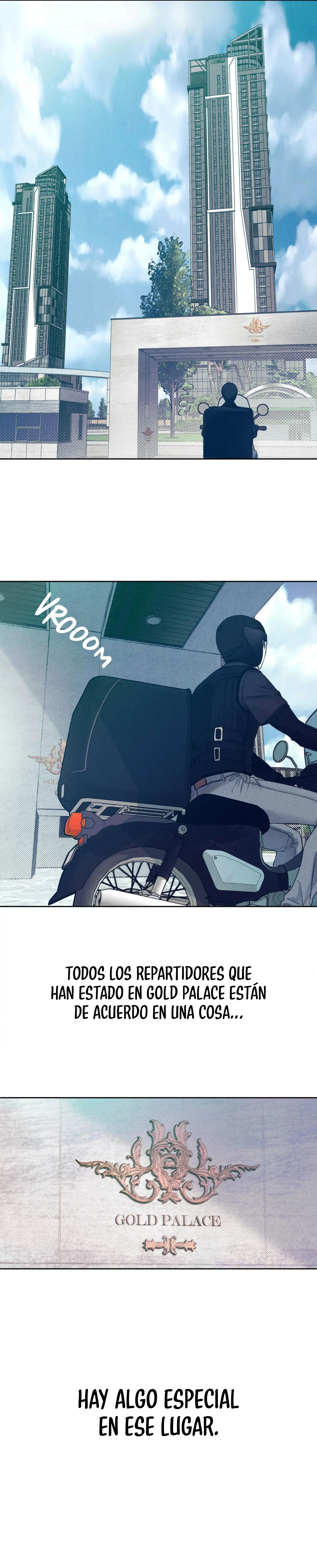 El Repartidor De Pizza y El Palacio Dorado Capítulo 1 - Page 2