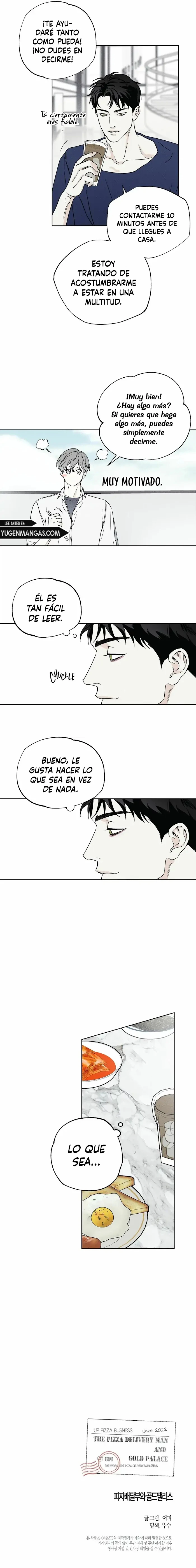 El Repartidor De Pizza y El Palacio Dorado Capítulo 22 - Page 10