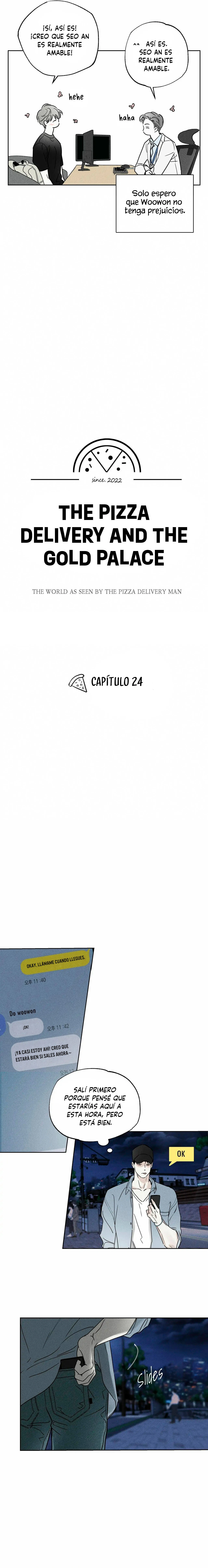 El Repartidor De Pizza y El Palacio Dorado Capítulo 24 - Page 12