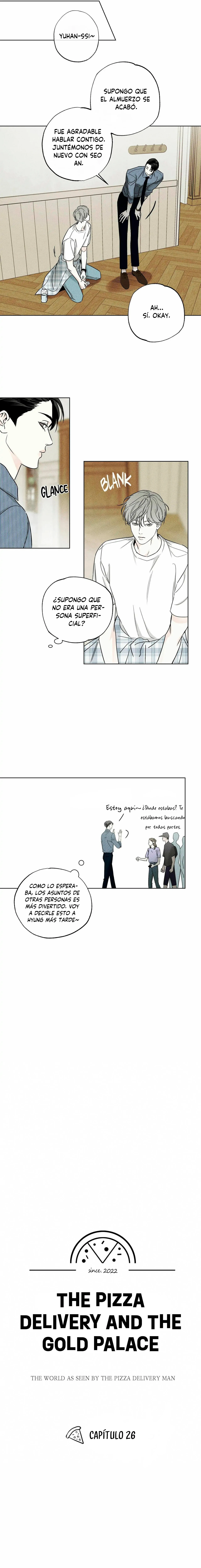 El Repartidor De Pizza y El Palacio Dorado Capítulo 26 - Page 11