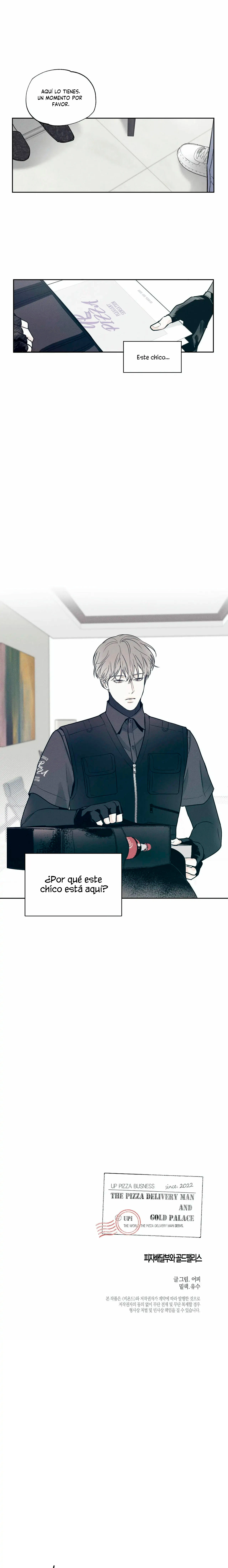 El Repartidor De Pizza y El Palacio Dorado Capítulo 3 - Page 11