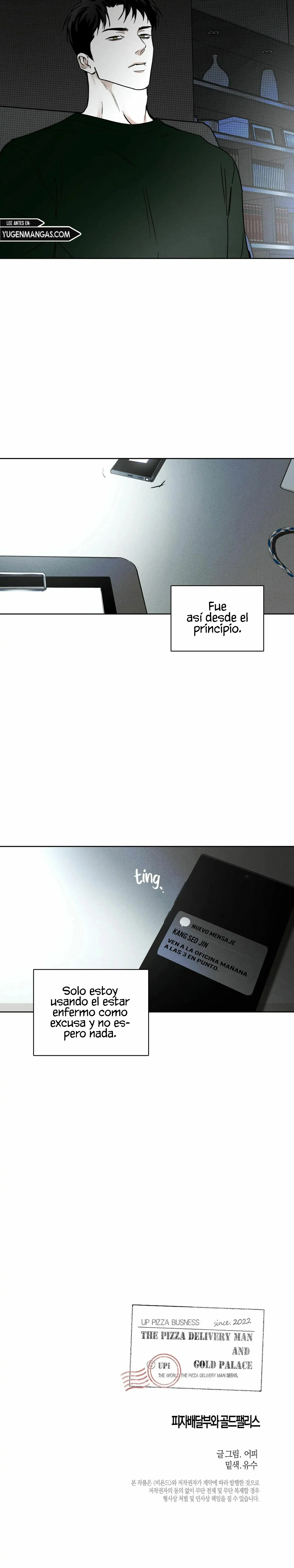 El Repartidor De Pizza y El Palacio Dorado Capítulo 32 - Page 18