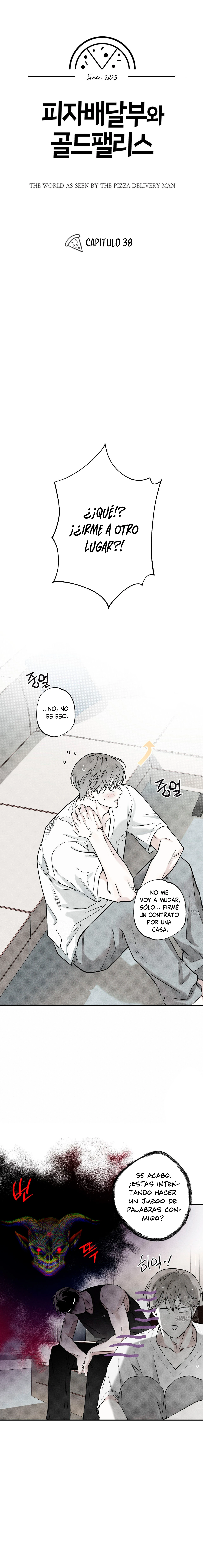 El Repartidor De Pizza y El Palacio Dorado Capítulo 38 - Page 10