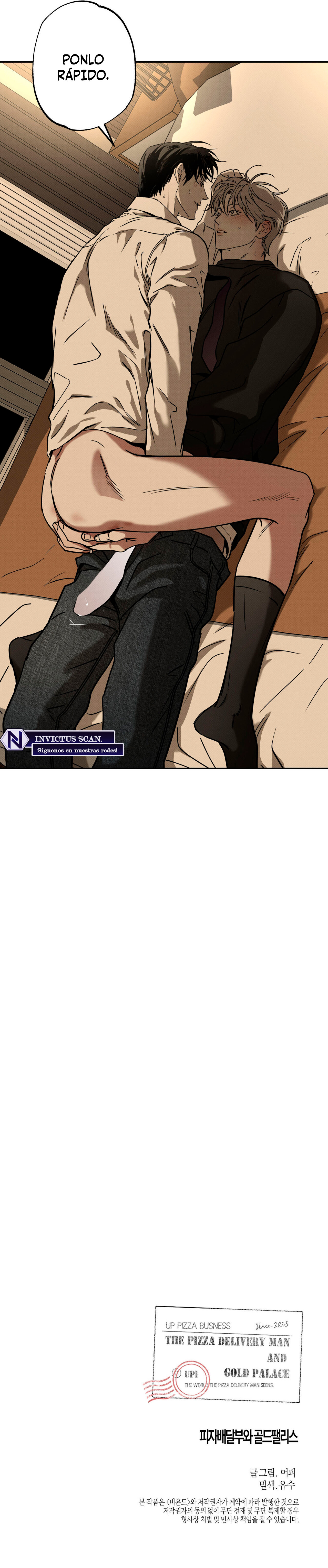 El Repartidor De Pizza y El Palacio Dorado Capítulo 82 - Page 12