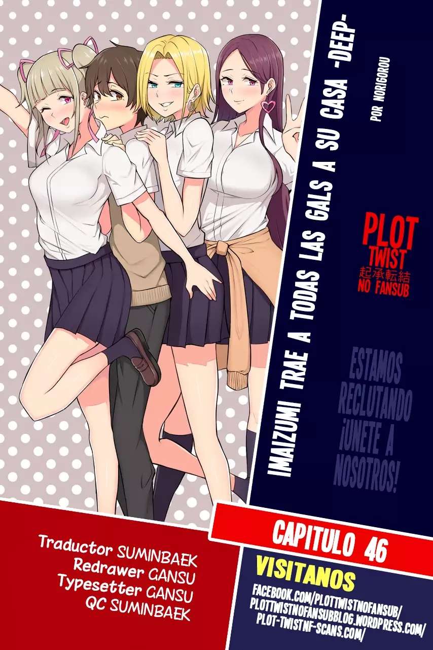 Imaizumi trae a todas las gals a su casa ~Deep – español Capítulo 46 - Page 1
