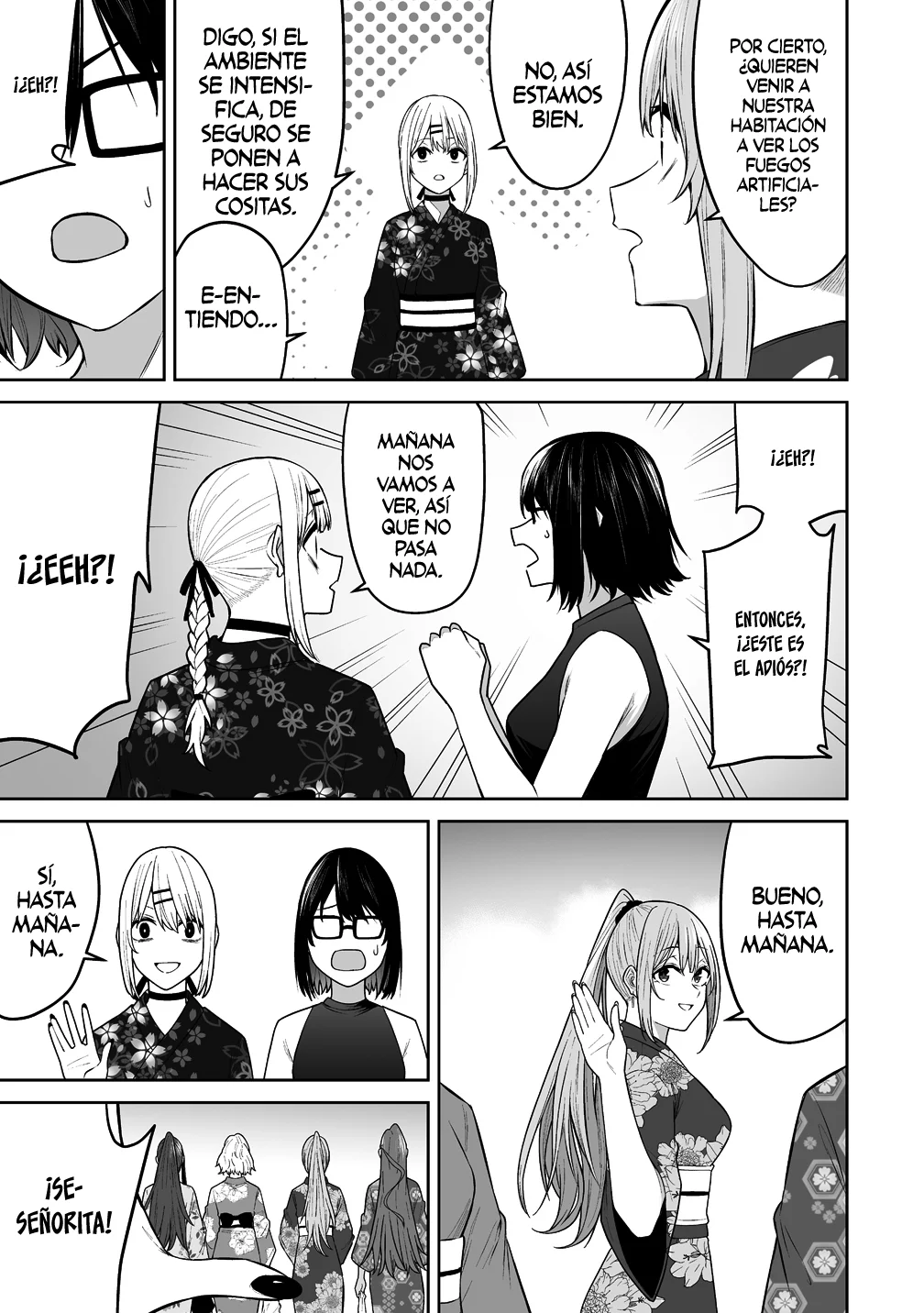 Imaizumi trae a todas las gals a su casa ~Deep – español Capítulo 48 - Page 11