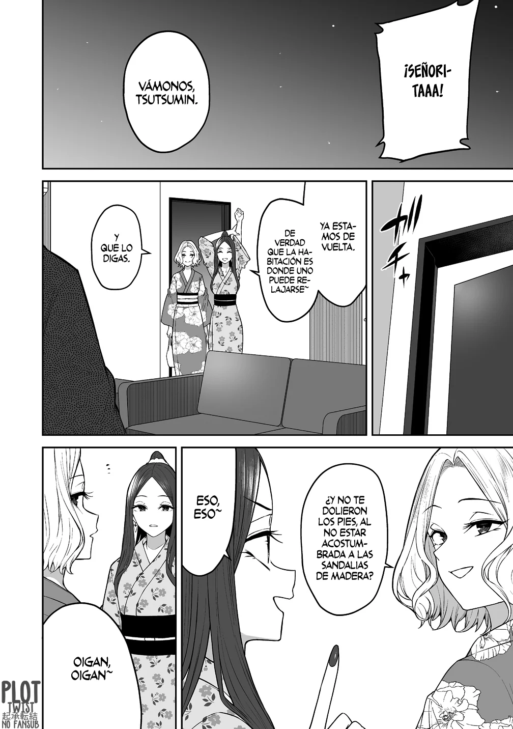 Imaizumi trae a todas las gals a su casa ~Deep – español Capítulo 48 - Page 12