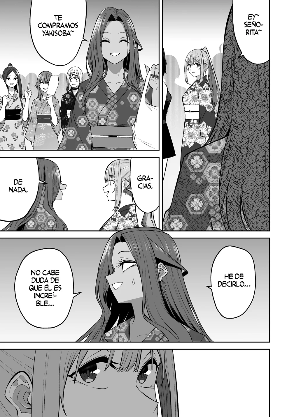 Imaizumi trae a todas las gals a su casa ~Deep – español Capítulo 48 - Page 7