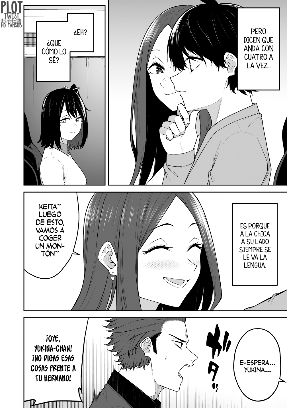 Imaizumi trae a todas las gals a su casa ~Deep – español Capítulo 49 - Page 17