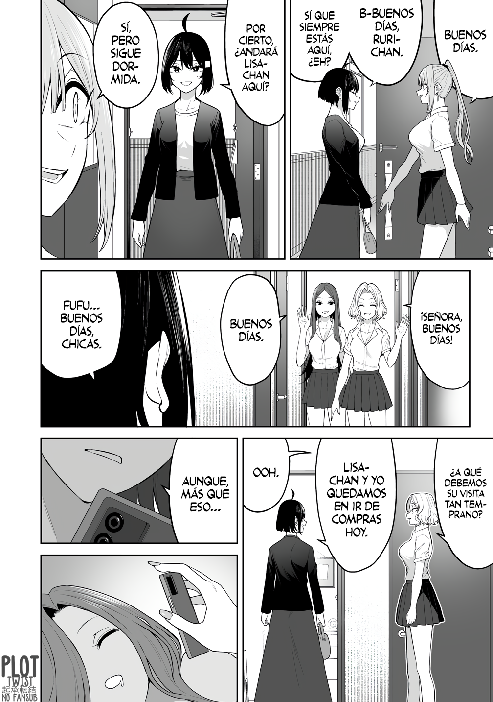 Imaizumi trae a todas las gals a su casa ~Deep – español Capítulo 50 - Page 18