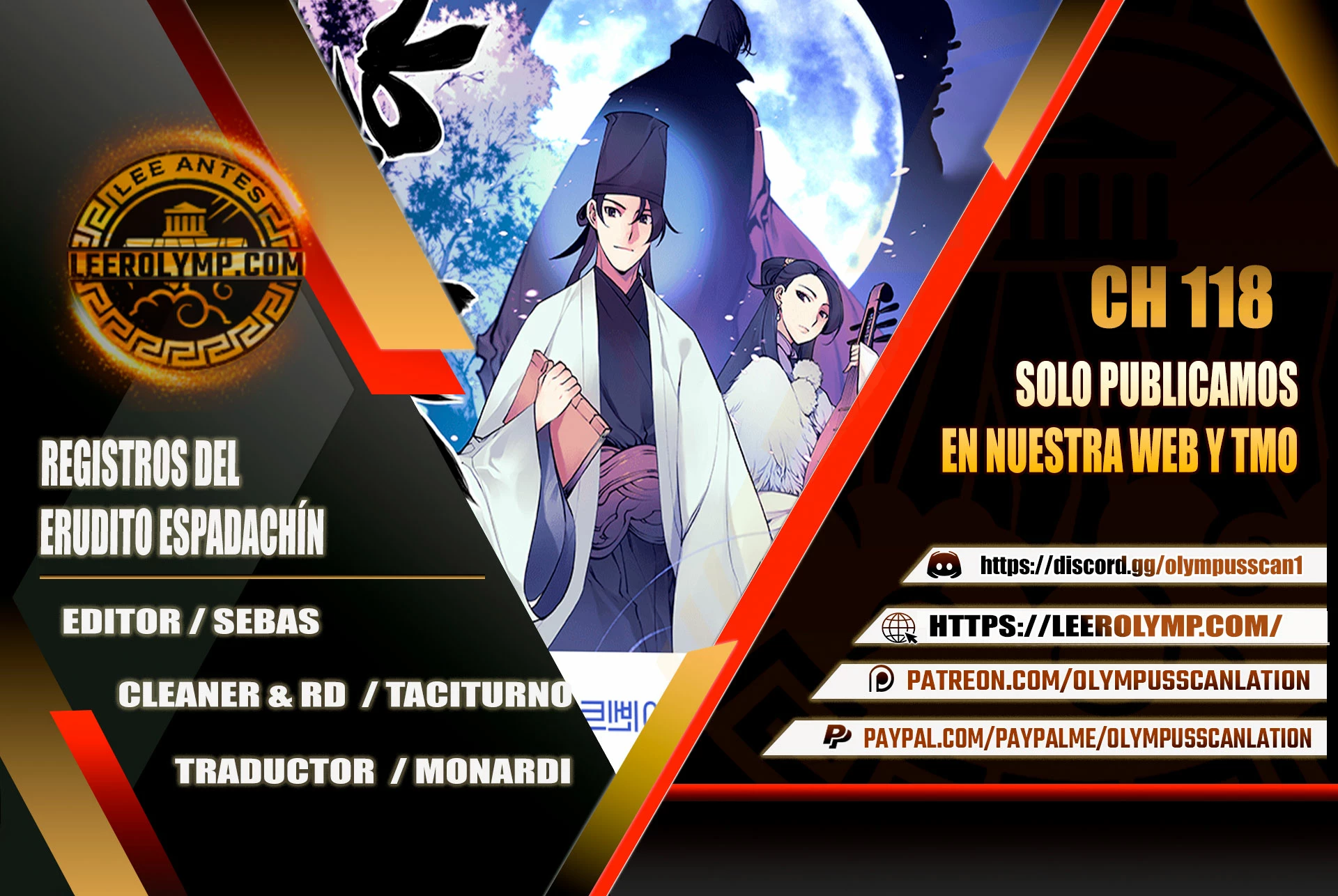 Registros del Erudito Espadachín Capítulo 118 - Page 1