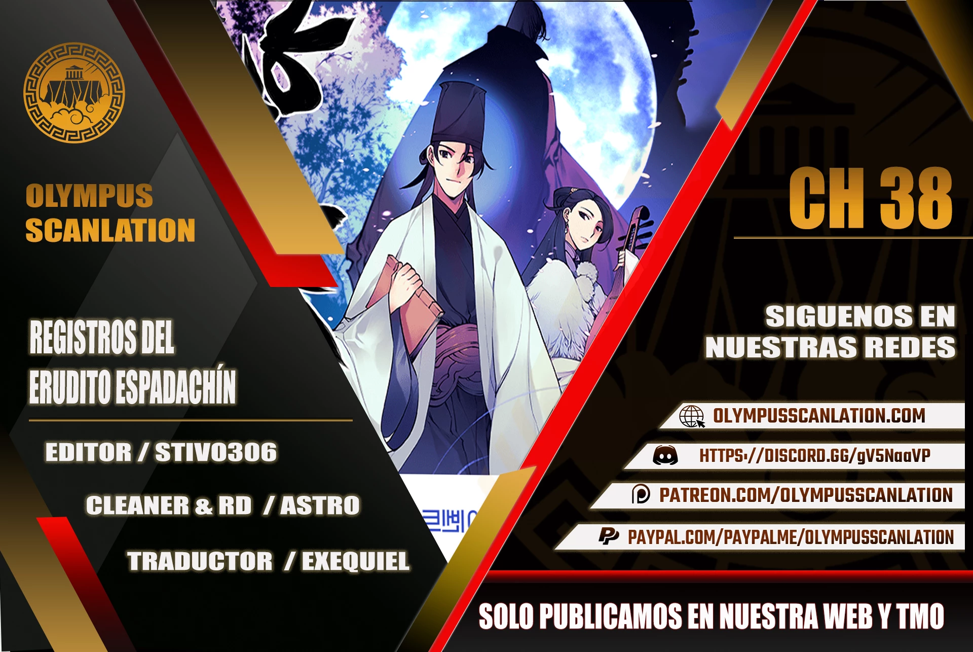 Registros del Erudito Espadachín Capítulo 38 - Page 1