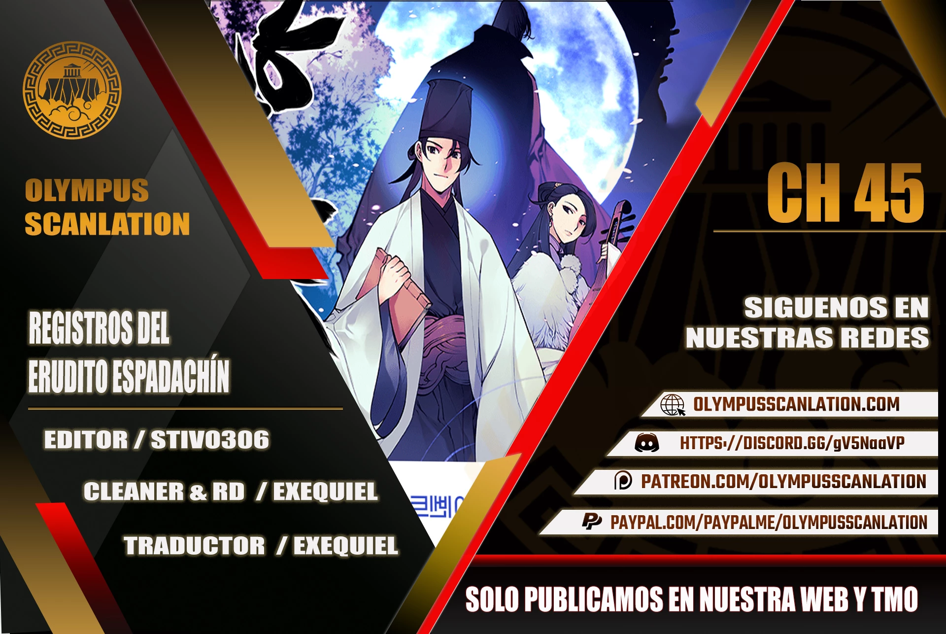 Registros del Erudito Espadachín Capítulo 45 - Page 1