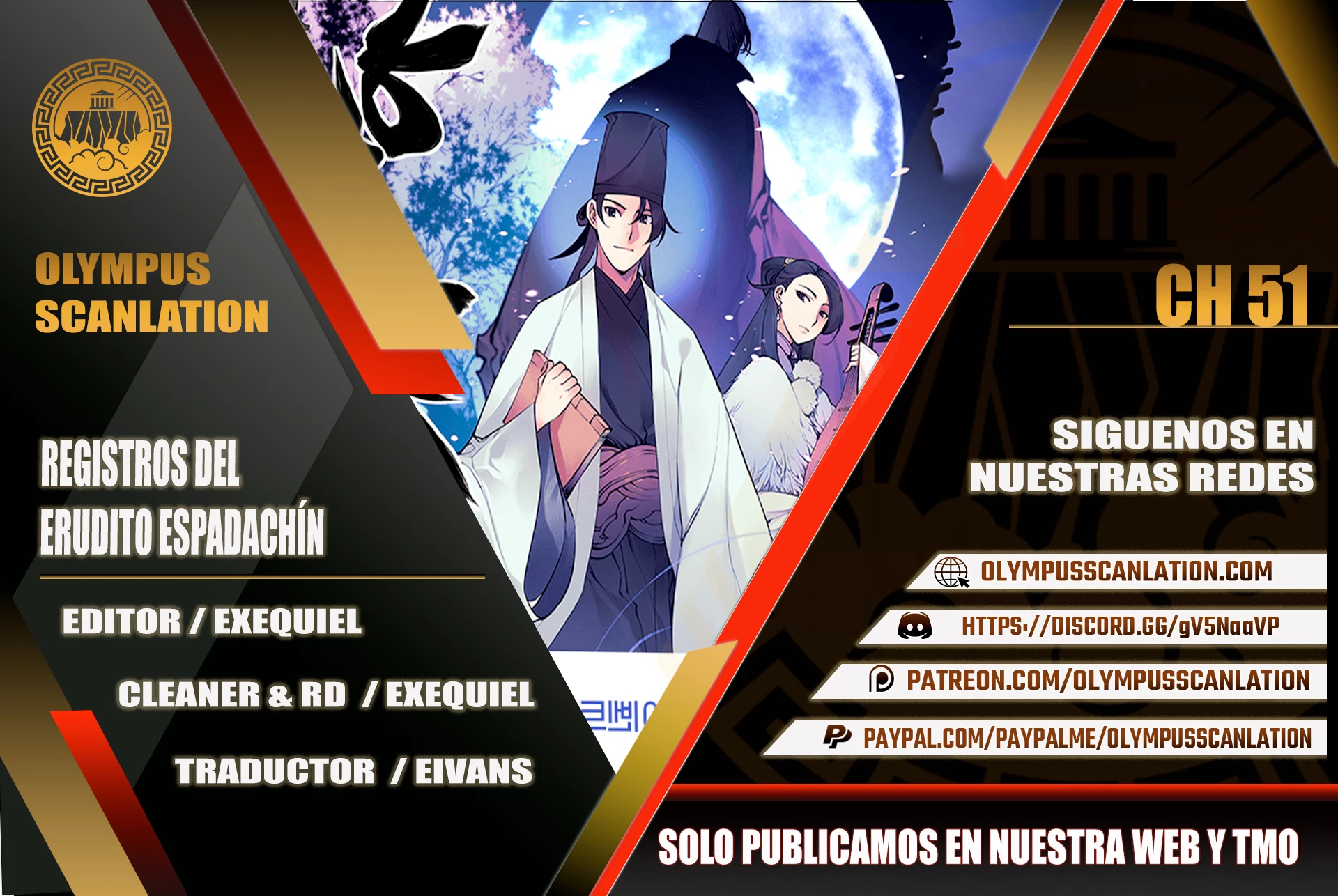 Registros del Erudito Espadachín Capítulo 51 - Page 1