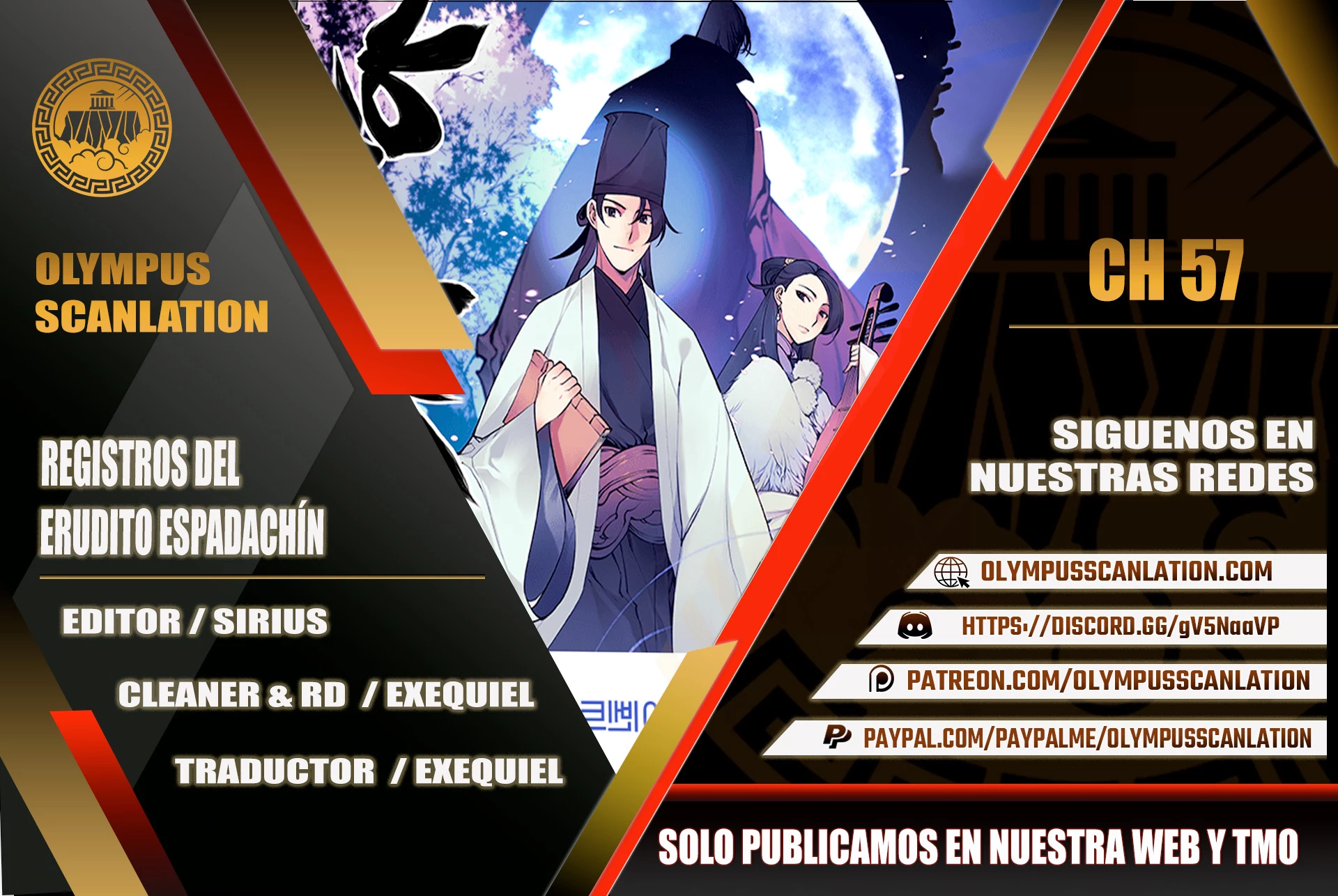 Registros del Erudito Espadachín Capítulo 57 - Page 1