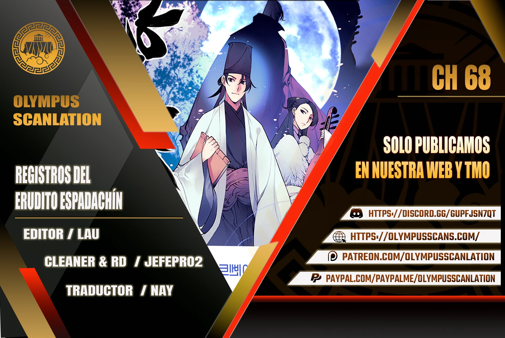 Registros del Erudito Espadachín Capítulo 68 - Page 1