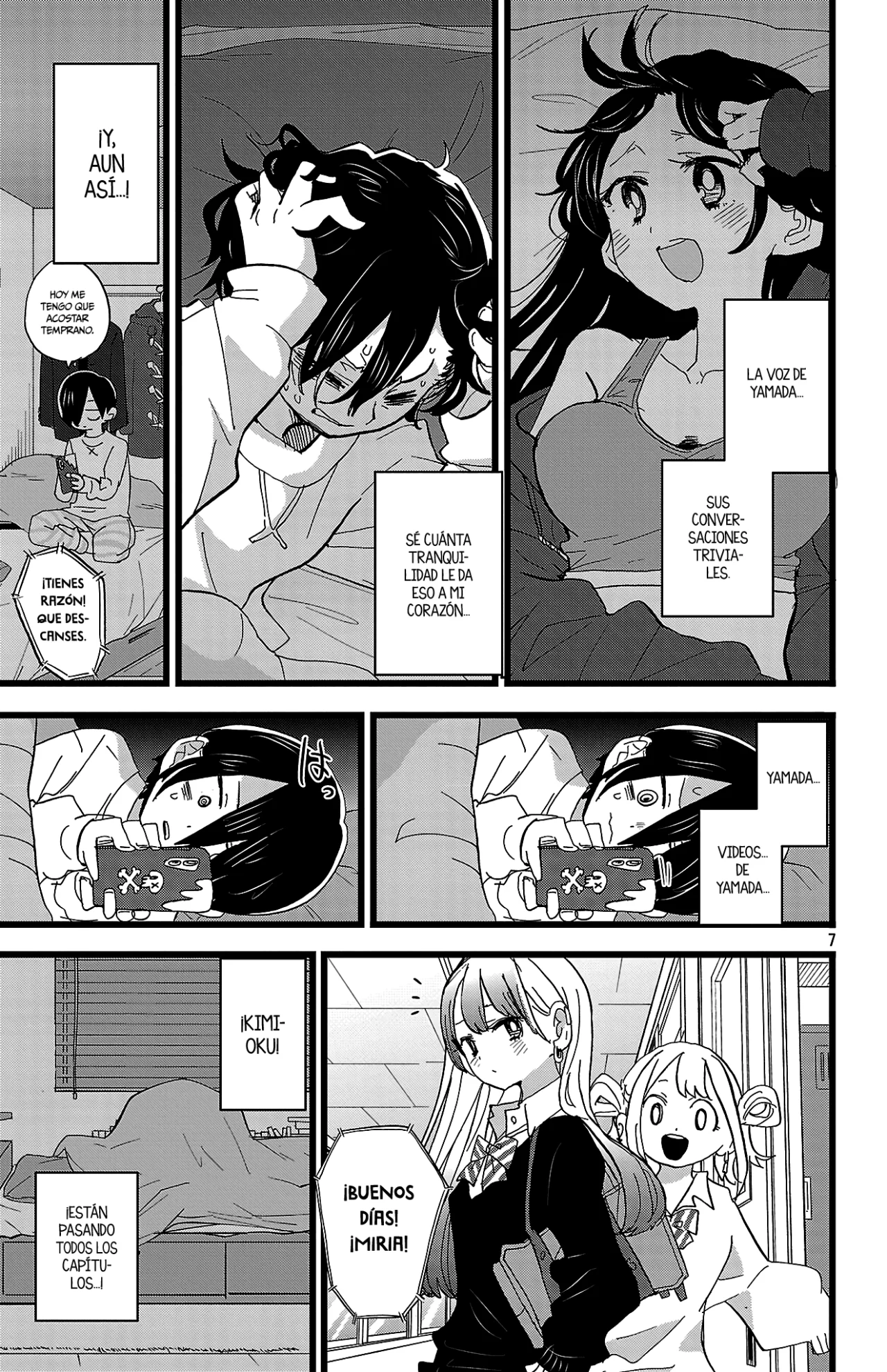 Boku no Kokoro no Yabai Yatsu Capítulo 187 - Page 8