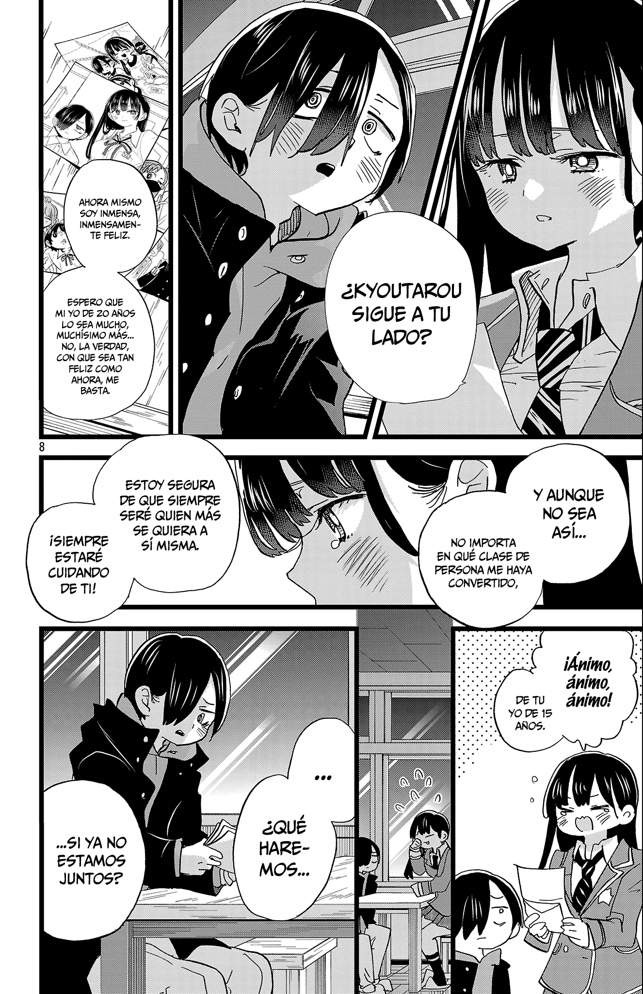 Boku no Kokoro no Yabai Yatsu Capítulo 196 - Page 9