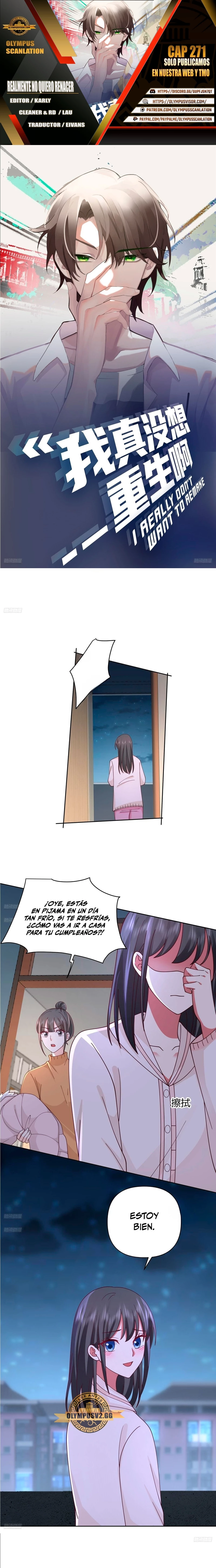 Realmente no quiero renacer Capítulo 271 - Page 1