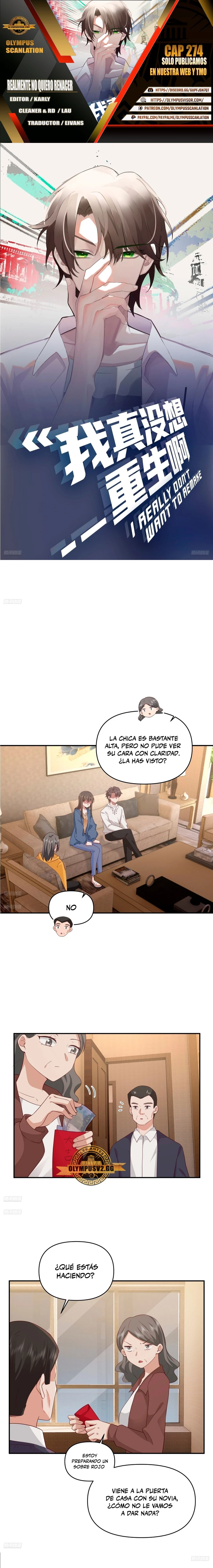 Realmente no quiero renacer Capítulo 274 - Page 1