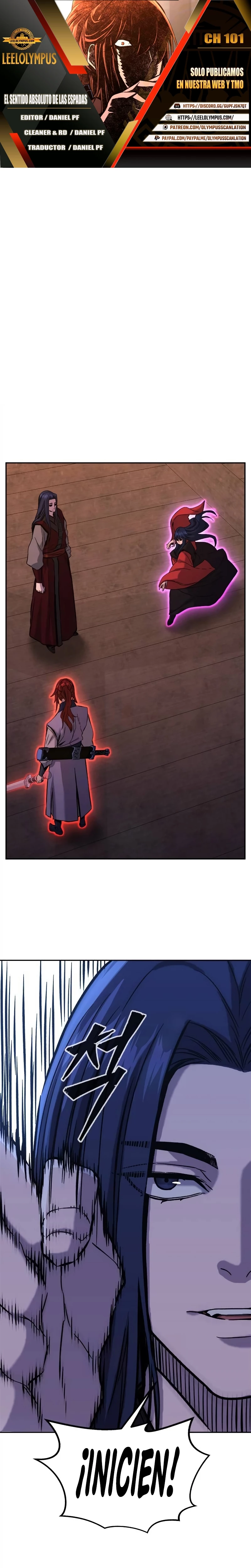 El Sentido Absoluto de las Espadas Capítulo 101 - Page 1