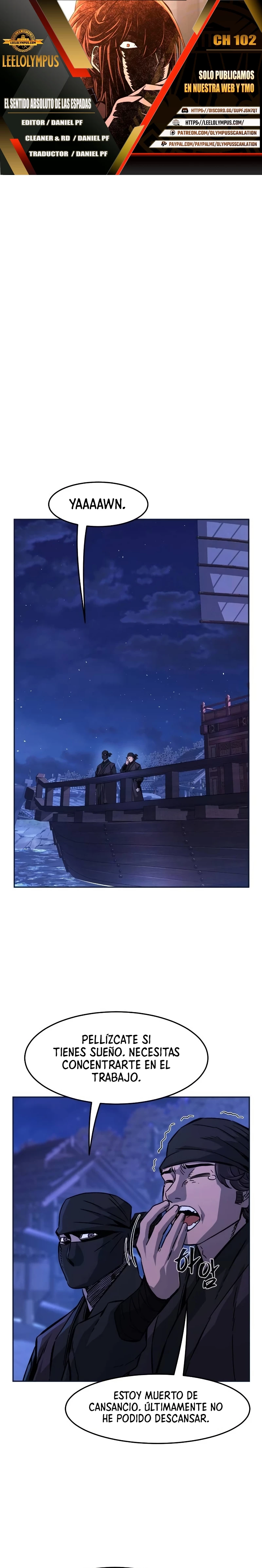 El Sentido Absoluto de las Espadas Capítulo 102 - Page 1