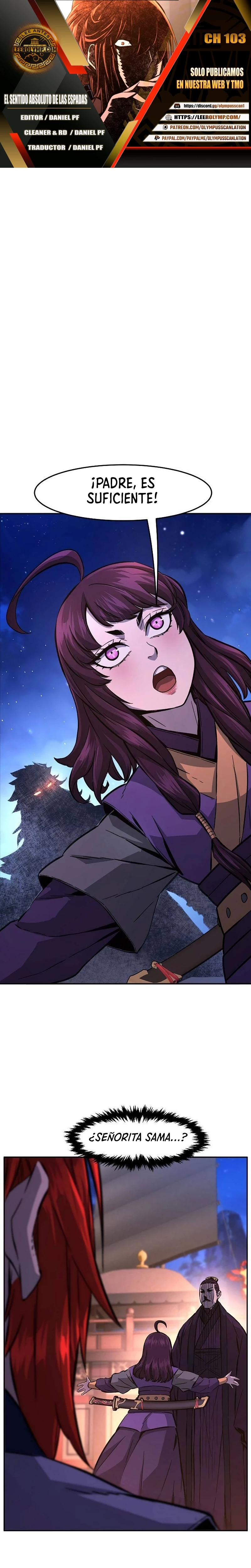 El Sentido Absoluto de las Espadas Capítulo 103 - Page 1