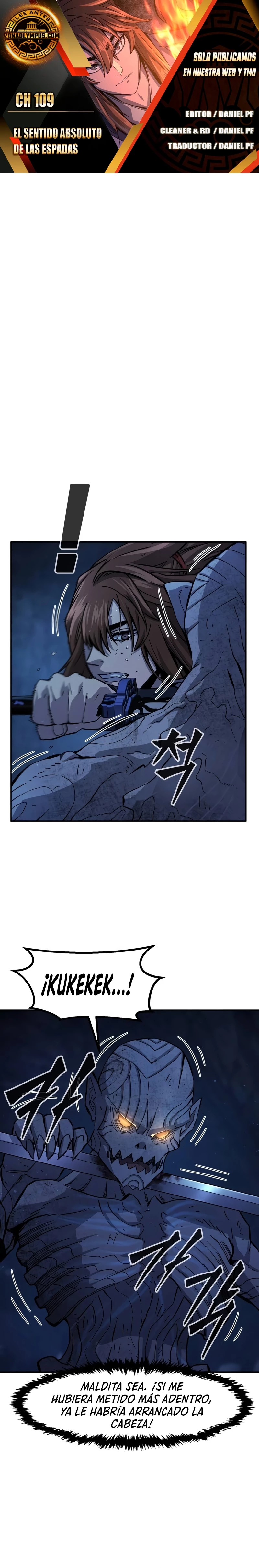 El Sentido Absoluto de las Espadas Capítulo 109 - Page 1