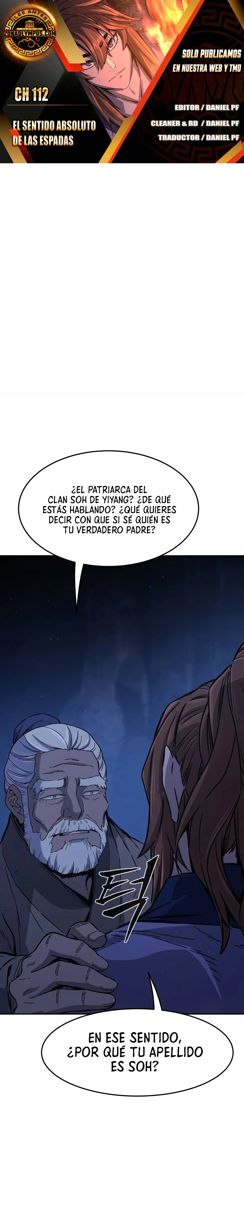 El Sentido Absoluto de las Espadas Capítulo 112 - Page 1
