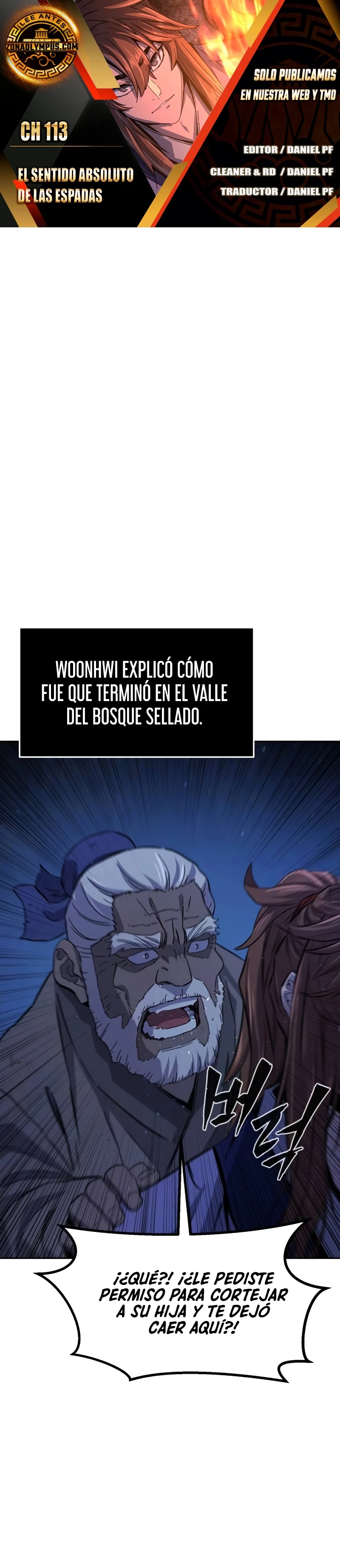 El Sentido Absoluto de las Espadas Capítulo 113 - Page 1