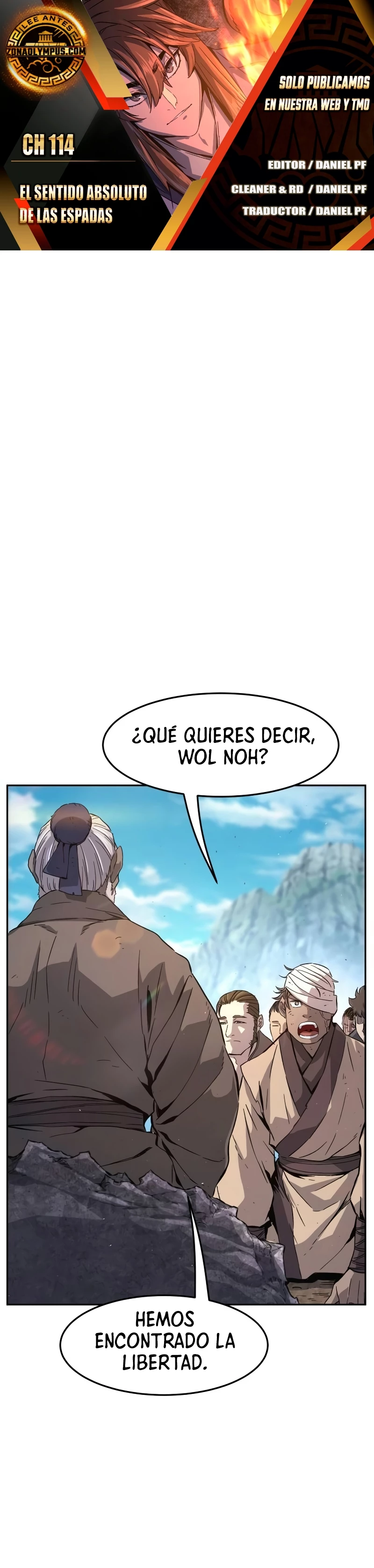 El Sentido Absoluto de las Espadas Capítulo 114 - Page 1