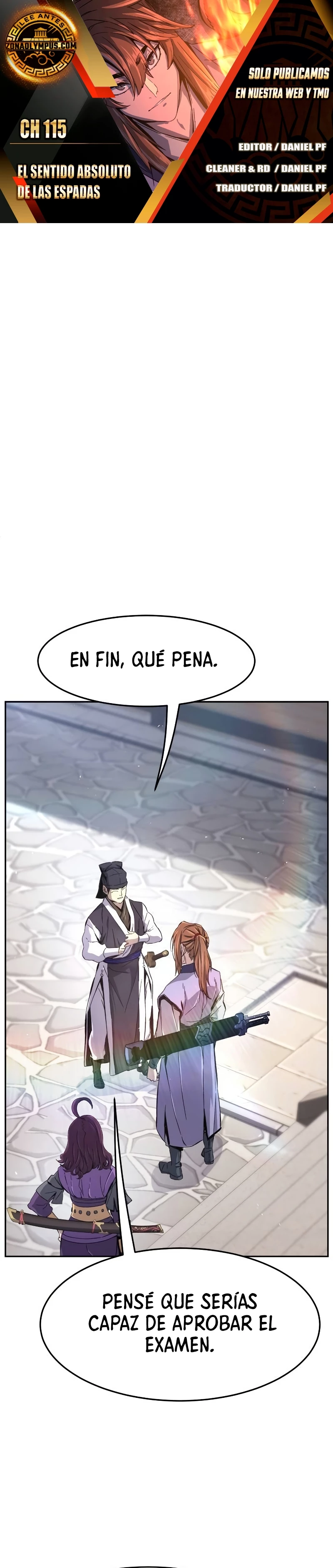 El Sentido Absoluto de las Espadas Capítulo 115 - Page 1