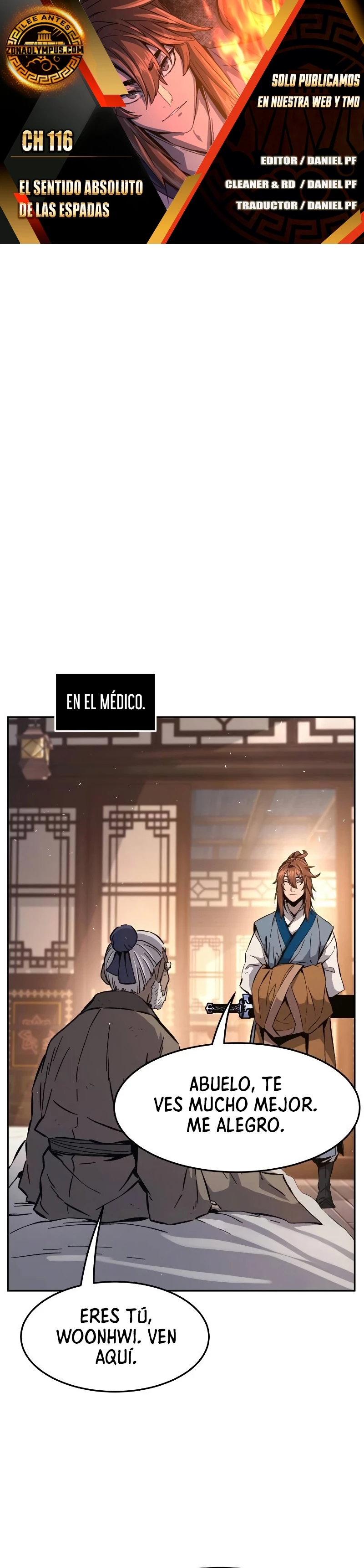 El Sentido Absoluto de las Espadas Capítulo 116 - Page 1