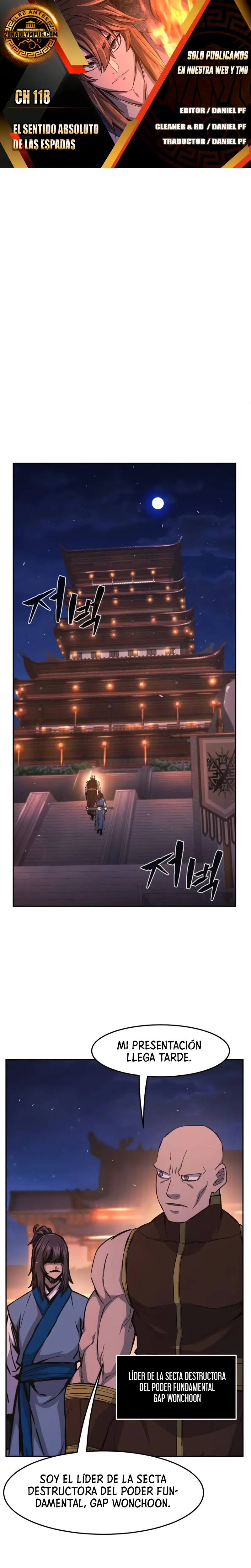 El Sentido Absoluto de las Espadas Capítulo 118 - Page 1
