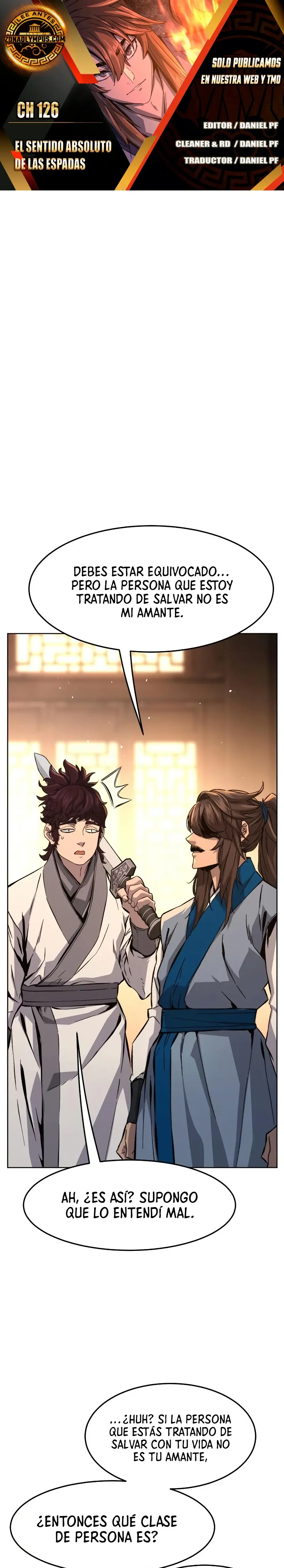 El Sentido Absoluto de las Espadas Capítulo 126 - Page 1