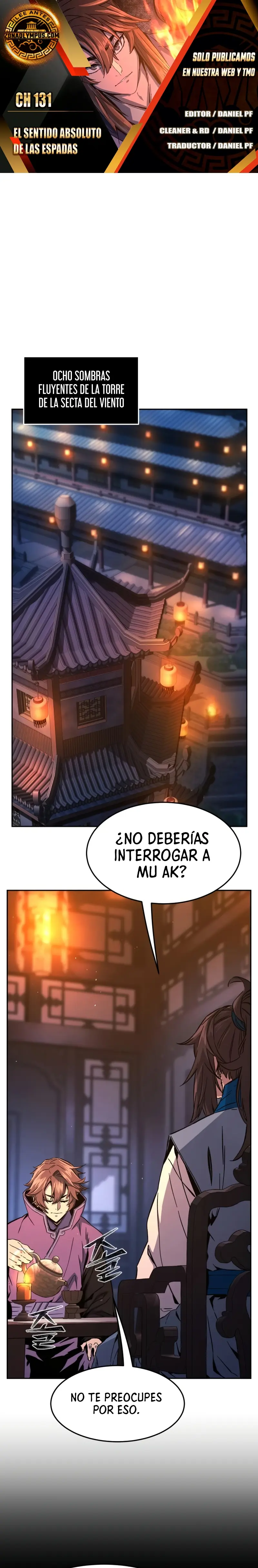 El Sentido Absoluto de las Espadas Capítulo 131 - Page 1