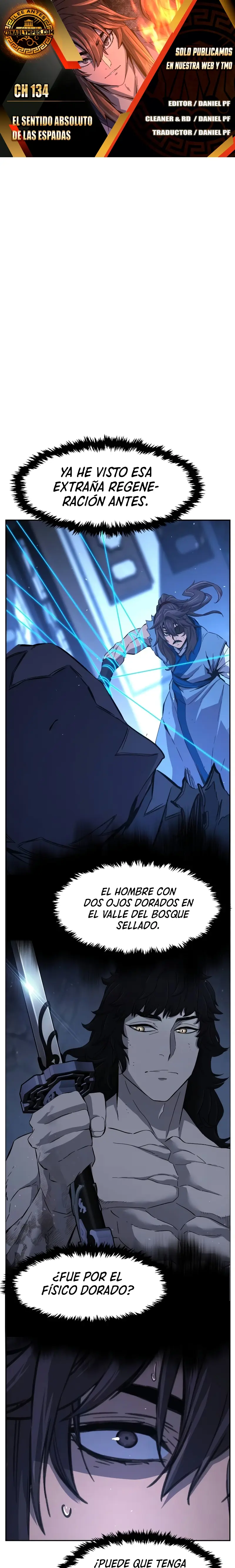 El Sentido Absoluto de las Espadas Capítulo 134 - Page 1