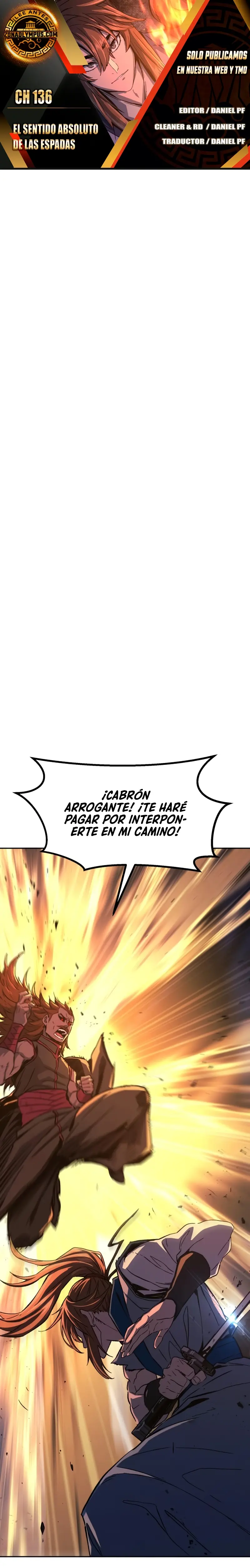 El Sentido Absoluto de las Espadas Capítulo 136 - Page 1