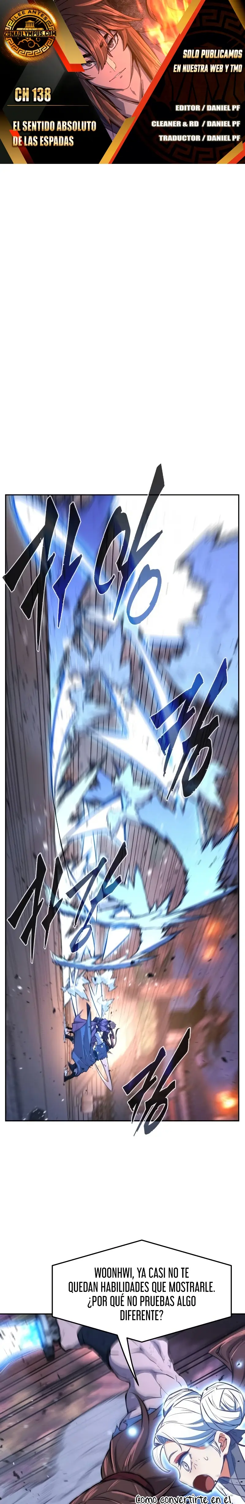 El Sentido Absoluto de las Espadas Capítulo 138 - Page 1
