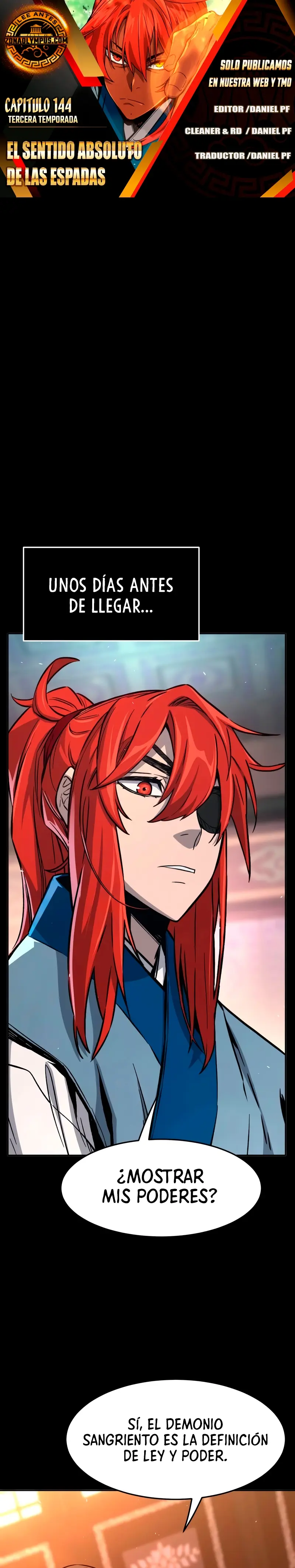 El Sentido Absoluto de las Espadas Capítulo 144 - Page 1