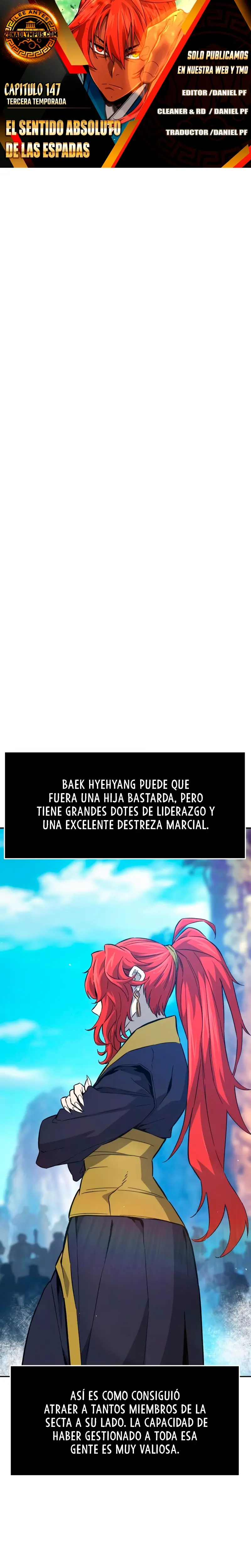 El Sentido Absoluto de las Espadas Capítulo 147 - Page 1