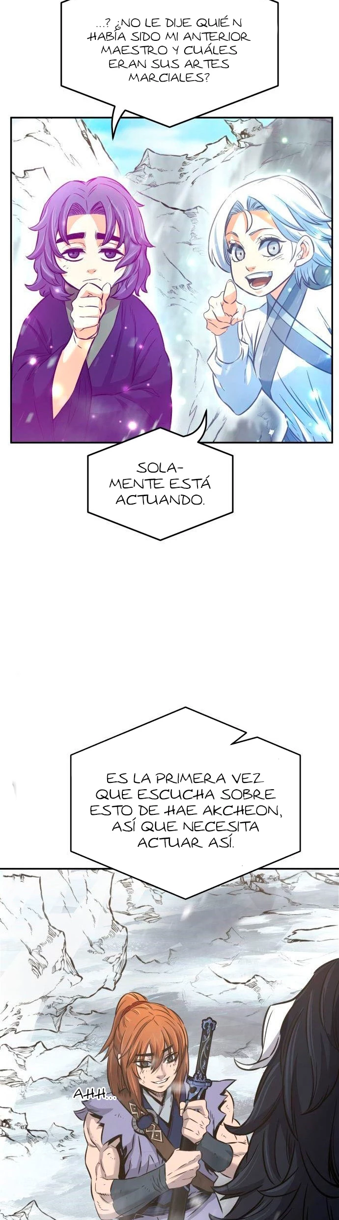 El Sentido Absoluto de las Espadas Capítulo 20 - Page 45
