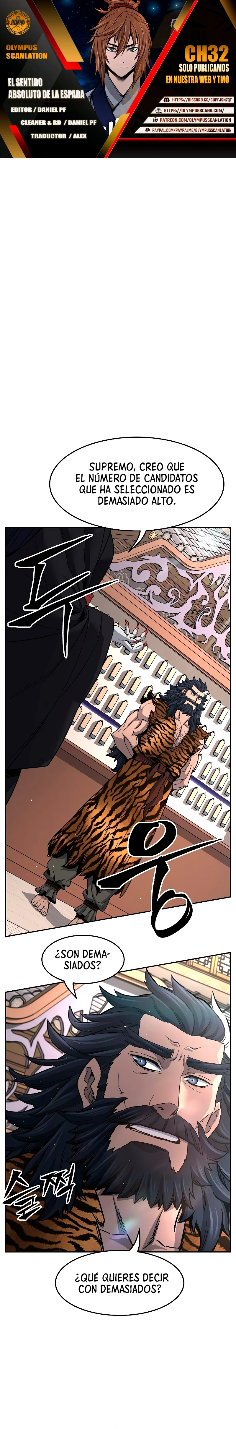 El Sentido Absoluto de las Espadas Capítulo 32 - Page 1